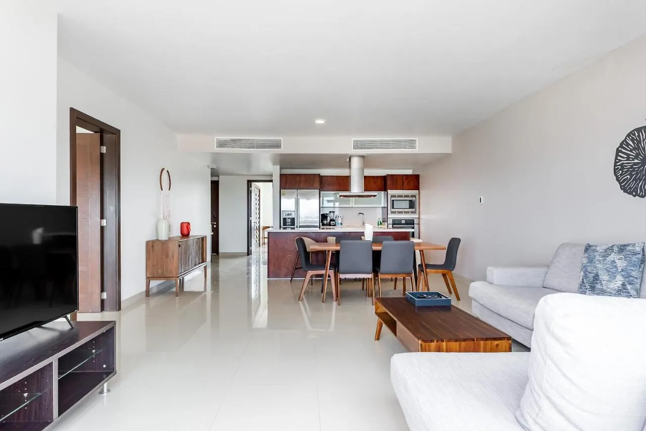 Casa Los Mares Ocean Front Penthouse Condo Playa del Carmen